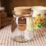 pudding jar with cork