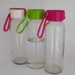 Juice glass bottle Travel Water Bottle