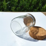 100ml,350ml,750ml Glass Pudding Jar With Cork