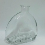 Crystal Glass Bottle With Glass Cap